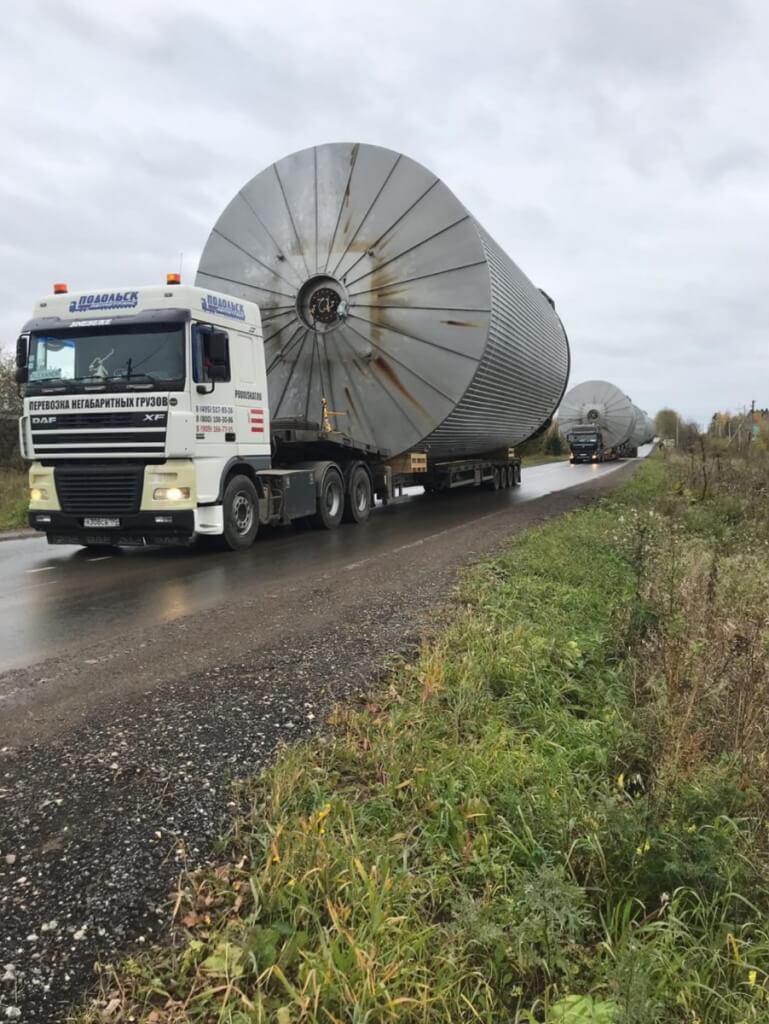 Сложная перевозка пивных танков из Пермского края в Ульяновск -  ПодольскАвтоТранс